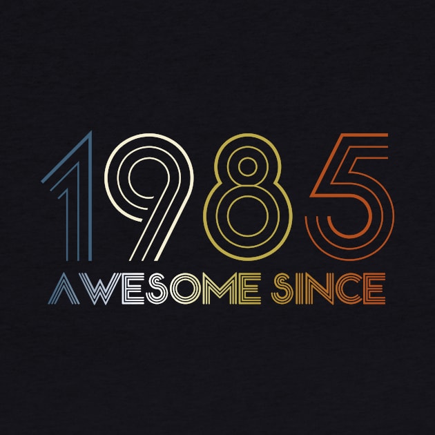 Awesome since 1985 37 years old by hoopoe